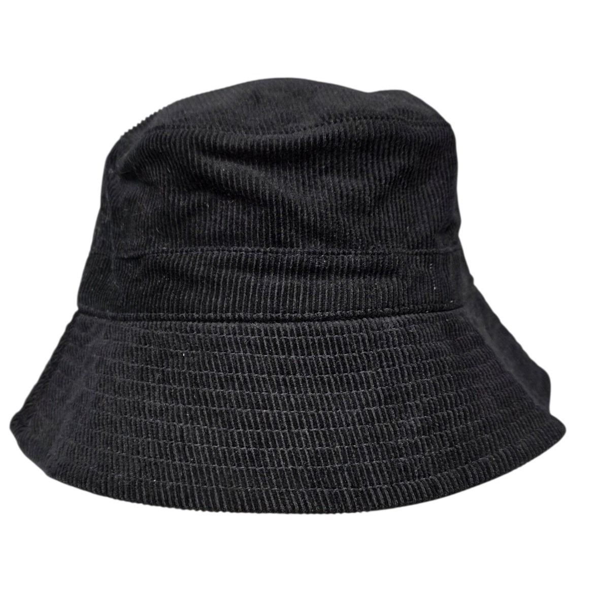 Urban Outfitters Bucket Hat Unisex Os Black Corduroy Retro Streetwear 90s Style